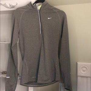 Nike dri-fit half zip up